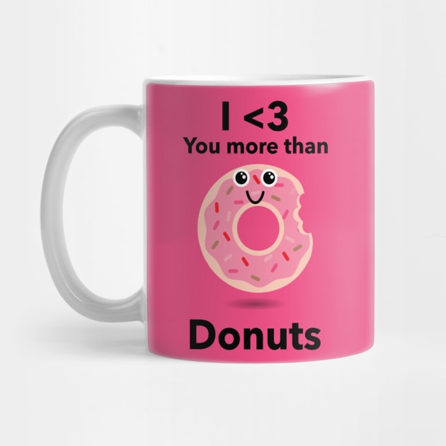 I Heart you more than Donuts by Evlar